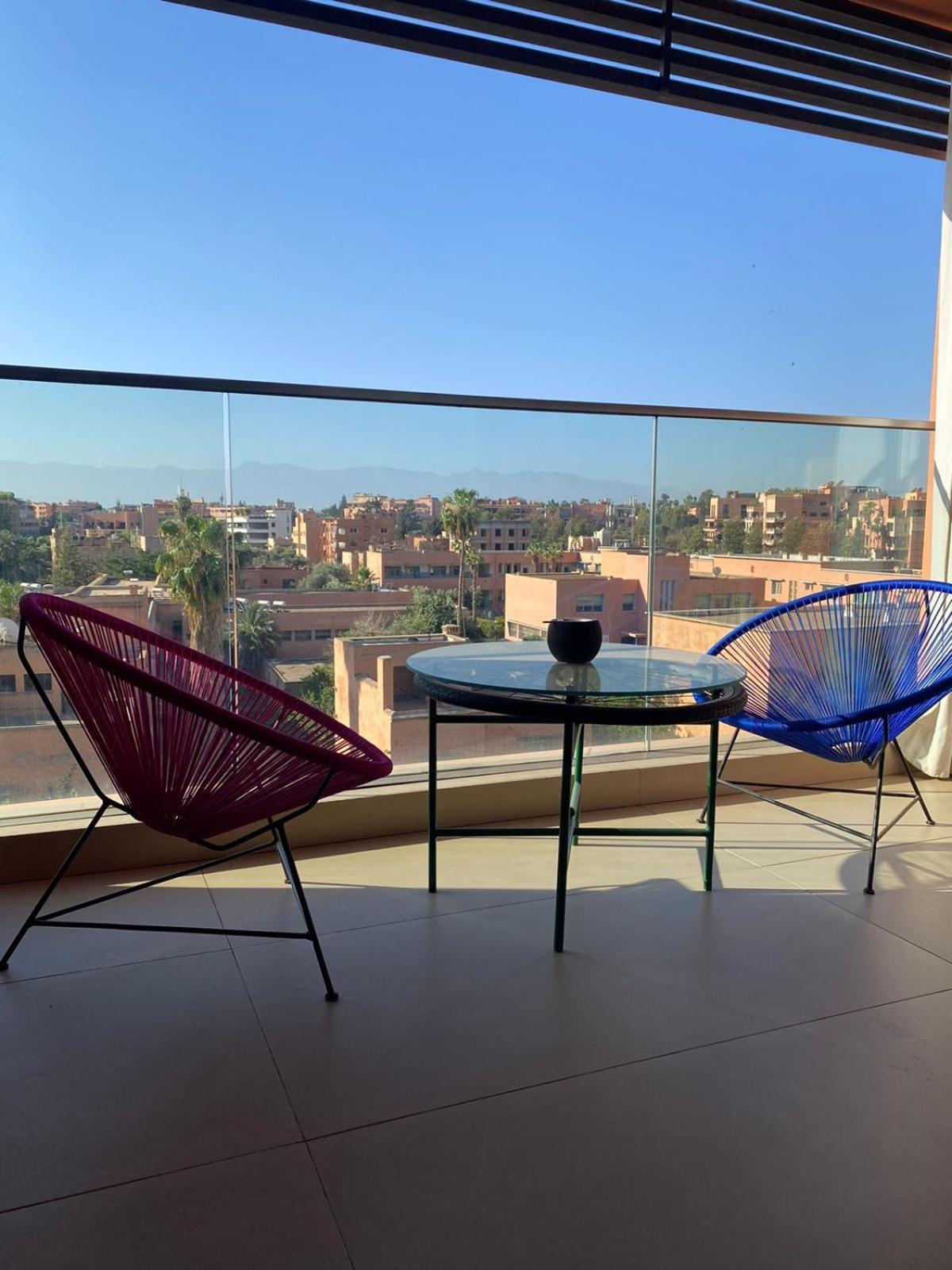 Luxueux Appart Hivernage Avec Vue Sur L"Atlas Марракеш Екстер'єр фото